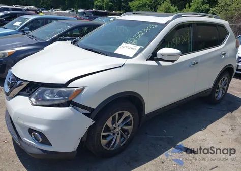 2015 Nissan Rogue Sl from USA, damaged, VIN 5N1AT2MV6FC882436